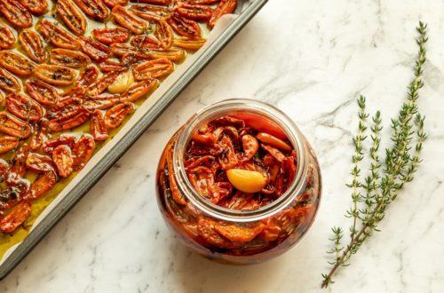 Aceite de Oliva Virgen Extra AOVE elaboración alimentos confitados gastronomía recetas La Comunal