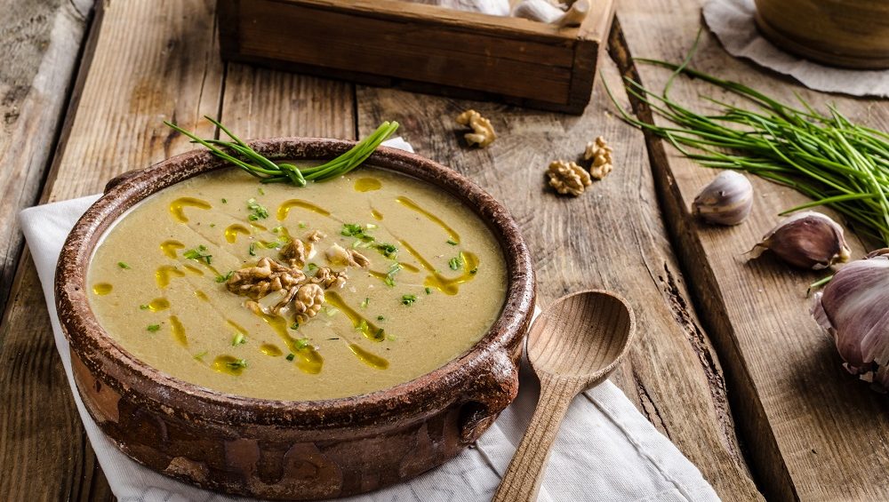 Aceite de Oliva Virgen Extra AOVE elaboración cremas y purés gastronomía recetas La Comunal
