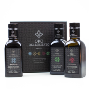 Oro del Desierto - Degustación - Ecológico - Aceite de oliva virgen extra 3 x 250 ml