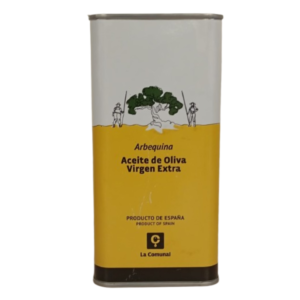 La Comunal - Arbequina - Lata - Aceite de oliva virgen extra 500 ml