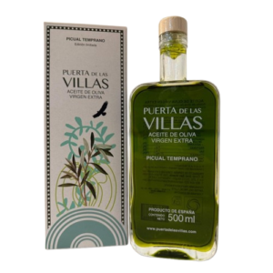Puerta de Las Villas Gardi - Picual Temprano - Aceite de oliva virgen extra 1 x 500 ml